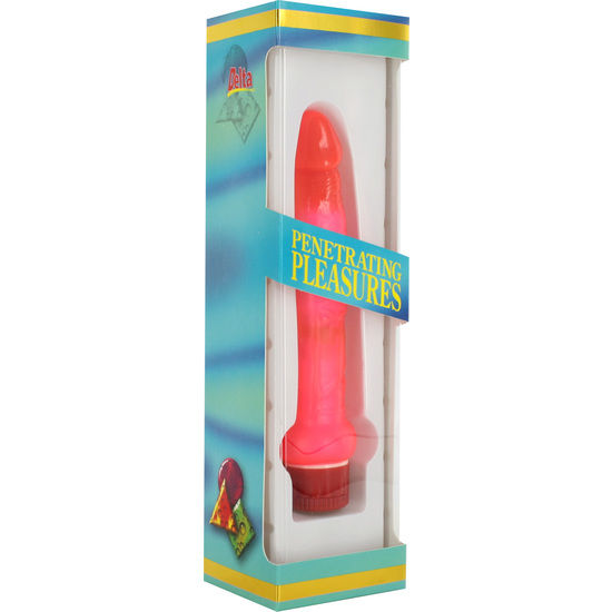 SEVEN CREATIONS - ANALVIBRATOR ROSA JELLY THIN