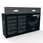 ADDICTED TOYS - DILDO MIT S SOHLEN OHNE EINRAHMUNG SCHWARZ
