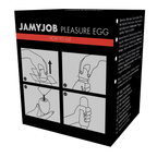 JAMYJOB - EGG MASTURBATOR SCHWARZ DISKRETE VERSION