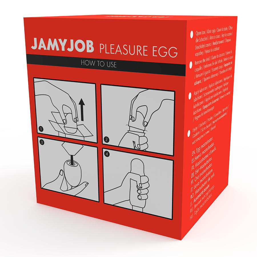 JAMYJOB - EGG MASTURBATOR ROT DISKRETE VERSION