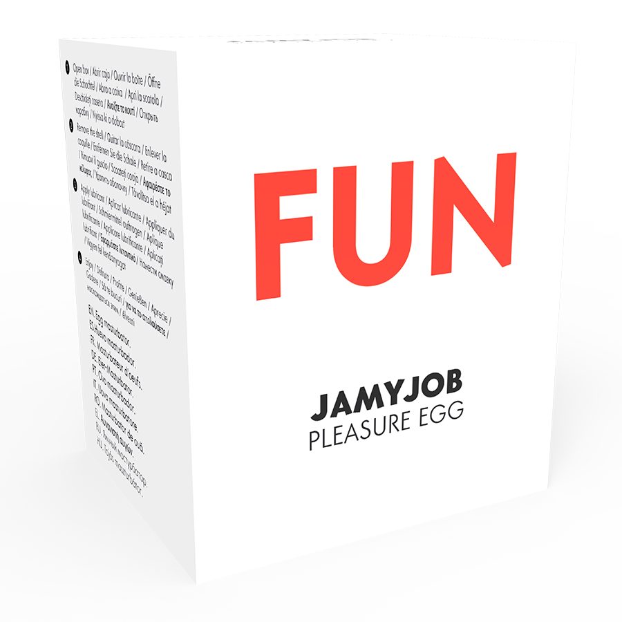 JAMYJOB – ROTER EIER-MASTURBATOR DISKRETE AUSGABE