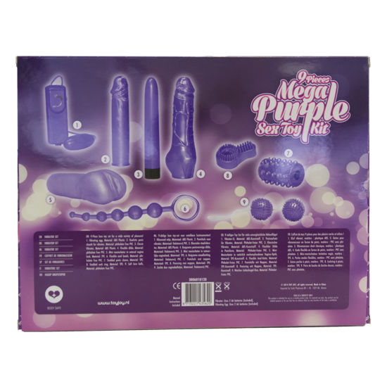 TOYJOY - JUST FOR YOU MEGA PURPLE SEX TOY SET
