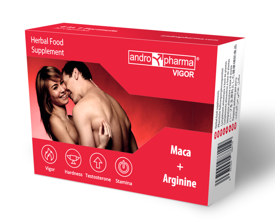 ANDROPHARMA VIGOR – NAHRUNGSERGÄNZUNGSMITTEL ZUR VERBESSERUNG DER LIBIDO