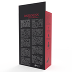 DARKNESS - ANALPLUG AUS SILIKON MIT WEISSEM SCHWANZ