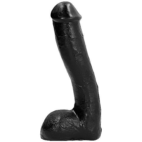 ALL BLACK - REALISTISCHER ANALPENIS 23 CM