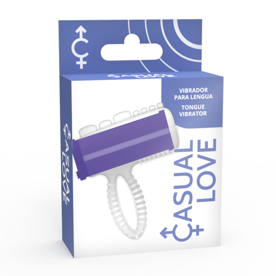 CASUAL LOVE - RINGVIBRATOR LILAC TONGUE