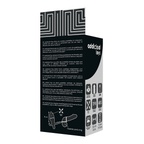 ADDICTED TOYS - ANALPLUG MIT DOPPELTEM SCHWARZEM RING