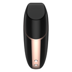 SATISFYER - STIMULATEUR ET VIBRATEUR AIR LOVE TRIANGLE NOIR