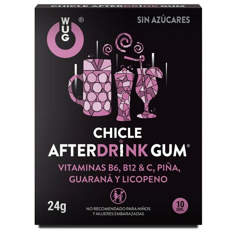 WUG GUM - AFTER DRINK HANGOVER 10 EINHEITEN