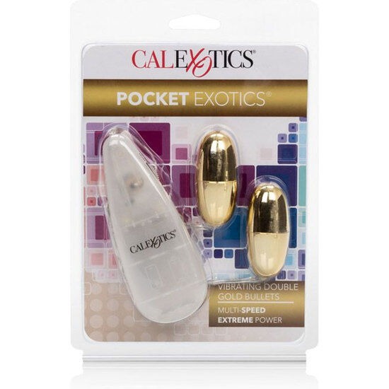 CALEXOTICS - VIBRIERENDE DUO-KUGELN GOLD