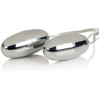 CALEXOTICS - VIBRIERENDE DUO-KUGELN SILBER