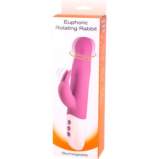 SEVEN CREATIONS - EUPHORIC BUNNY VIBRATOR MIT DREHUNG LILA