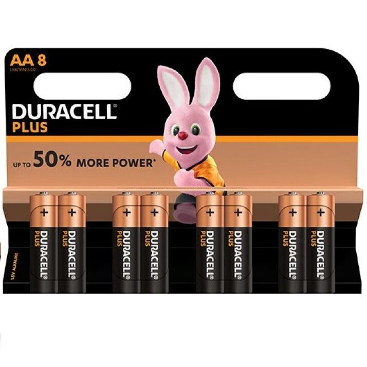 DURACELL – BATTERIE PLUS POWER AA LR6 8 STÜCK