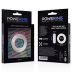 POWERING - ANNEAU PÉNIS SUPER FLEXIBLE ET RÉSISTANT 5,5CM PR06 CLAIR