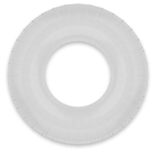 POWERING- ANNEAU PÉNIS SUPER FLEXIBLE ET RÉSISTANT 4,5CM PR07 CLAIR