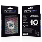 POWERING - ANNEAU PÉNIS SUPER FLEXIBLE ET RÉSISTANT 5CM PR10 CLAIR