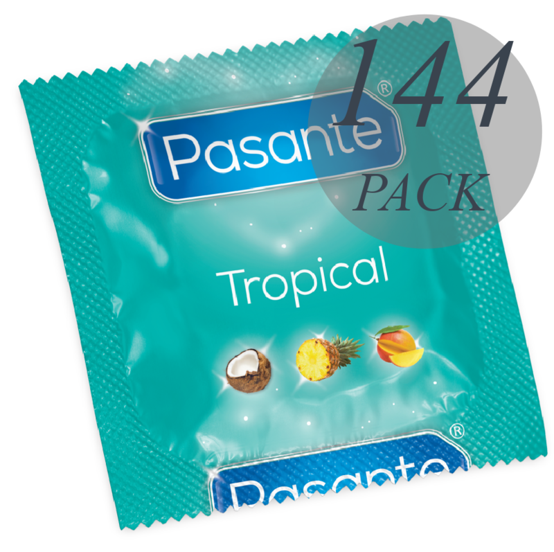 PASANTE - KONDOME TROPISCHE AROMEN 144 STÜCK