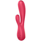 SATISFYER - MONO FLEX ROUGE AVEC APPLICATION