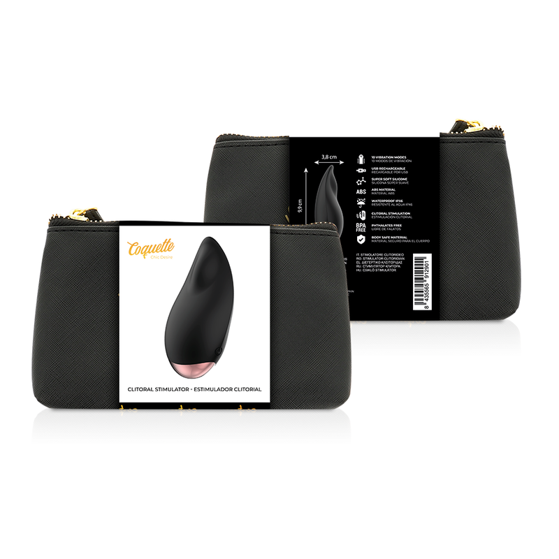COQUETTE CHIC DESIRE - KLITORISSTIMULATOR SCHWARZ / GOLD