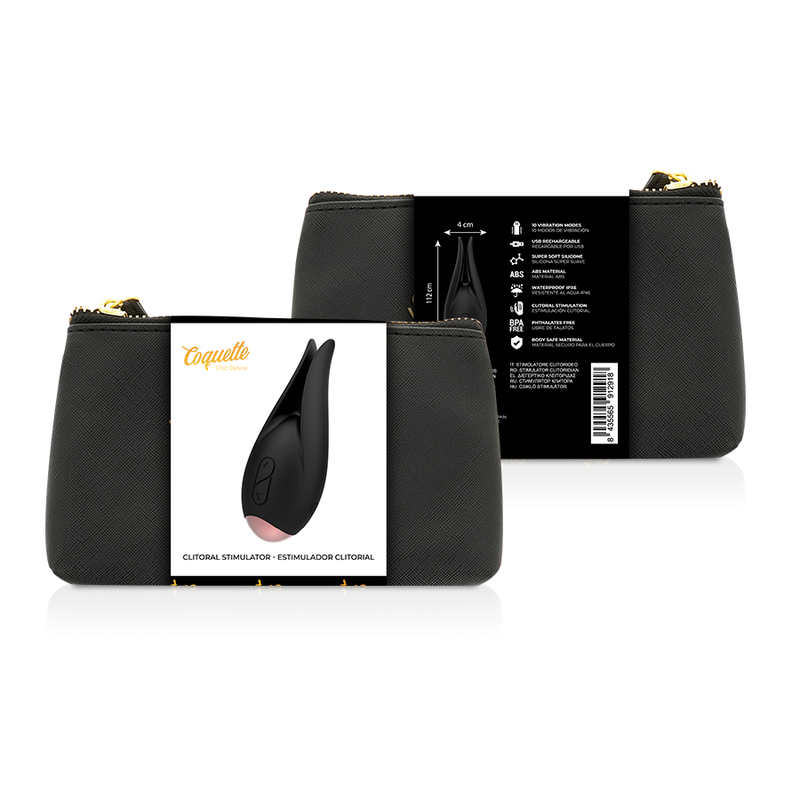 COQUETTE CHIC DESIRE - KLITORISSTIMULATOR SCHWARZ / GOLD
