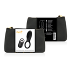 COQUETTE CHIC DESIRE - WIEDERAUFLADBARER FERNGESTEUERTER PENISRING SCHWARZ/GOLD