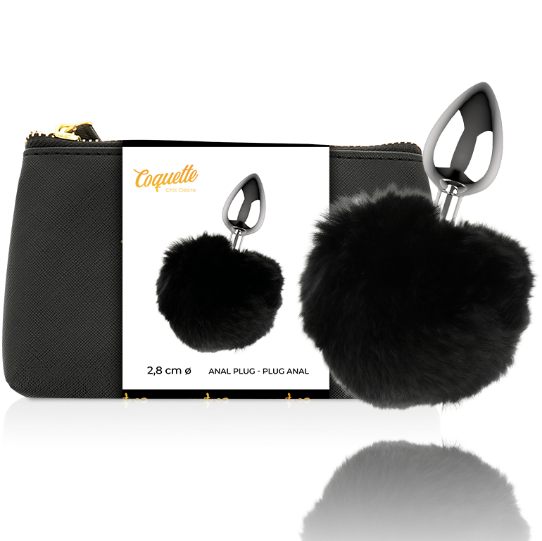 COQUETTE CHIC DESIRE - ANALPLUG METALL GRÖSSE L 2,8 X 4,1 CM