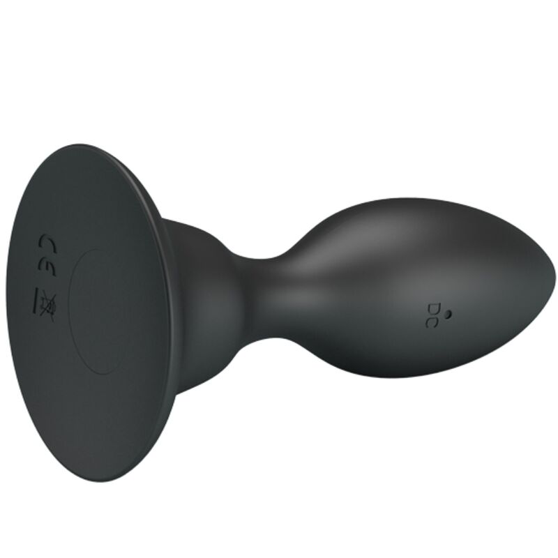 MR PLAY - ANALPLUG MIT FERNBEDIENUNG, SCHWARZ, VIBRIEREND