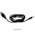 MR PLAY - WIEDERAUFLADBARER ANUS-VIBRATOR, SCHWARZ