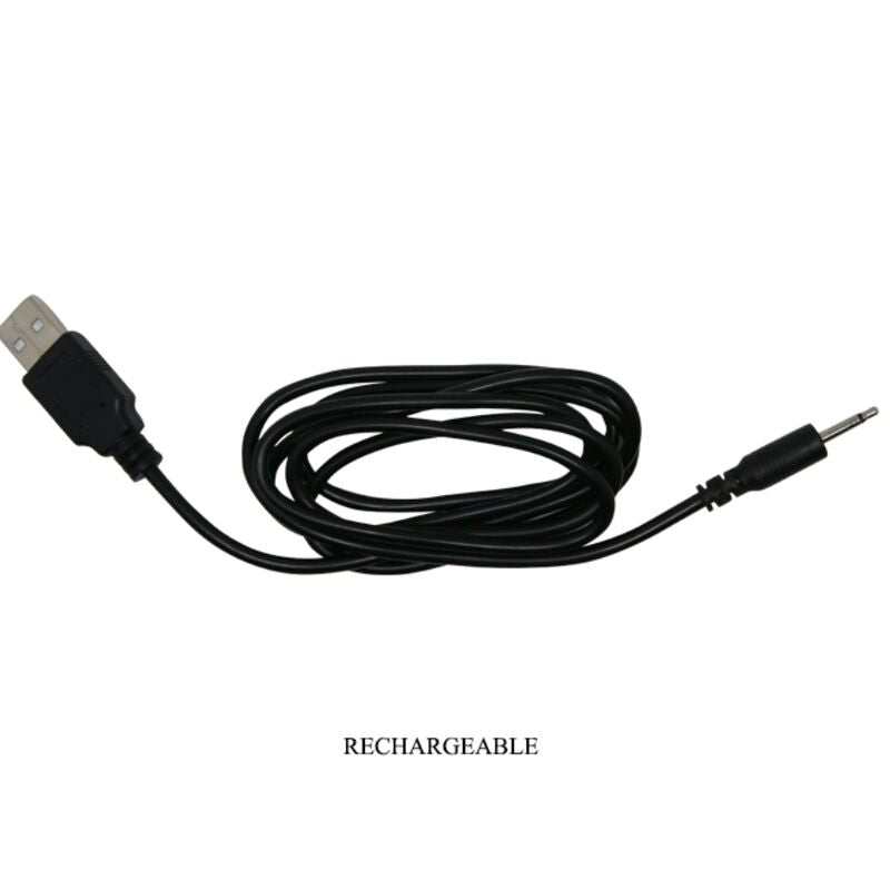 MR PLAY - WIEDERAUFLADBARER ANUS-VIBRATOR, SCHWARZ