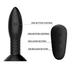 MR PLAY - PLUG MIT FERNBEDIENUNG SCHWARZE DREHKUGELN