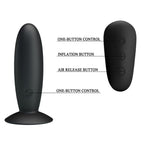 MR PLAY - ANALPLUG MIT FERNBEDIENUNG, SCHWARZ, VIBRIEREND