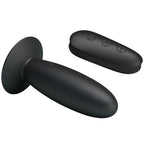 MR PLAY - ANALPLUG MIT FERNBEDIENUNG, SCHWARZ, VIBRIEREND