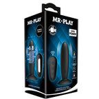 MR PLAY - ANALPLUG MIT FERNBEDIENUNG, SCHWARZ, VIBRIEREND
