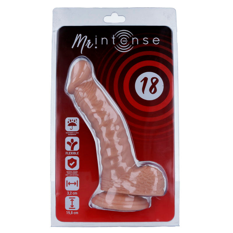 MR INTENSE - 18 REALISTISCHER PENIS 19.8 CM -O- 3.2 CM
