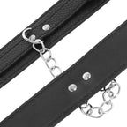 DARKNESS – MANCHETTEN AUS SCHWARZEM, TEXTURIERTEM LEDER