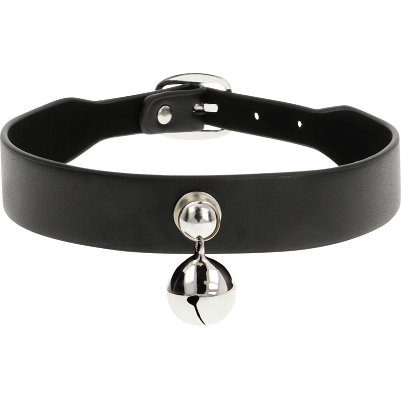 COQUETTE CHIC DESIRE - VEGANES LEDERHALSBAND FRAU KLAPPER ACCESSOIRE