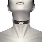 COQUETTE CHIC DESIRE - COLLIER EN CUIR VEGAN FEMME ACCESSOIRE FÉTICHE