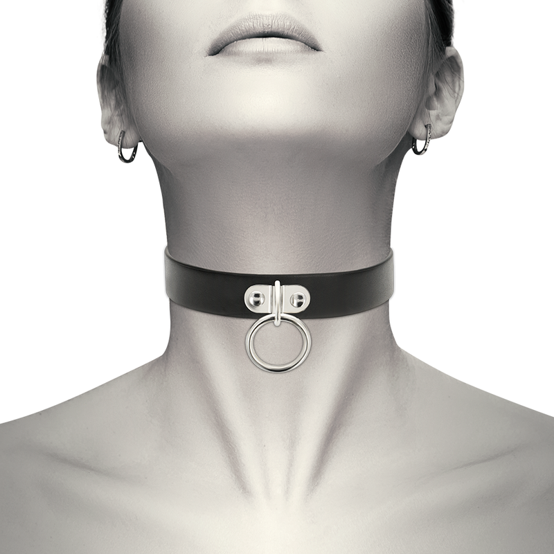 COQUETTE CHIC DESIRE - VEGANES LEDERHALSBAND DAMEN FETISCH-ACCESSOIRE