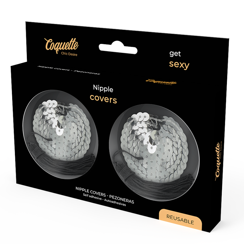 COQUETTE CHIC DESIRE – MORGENMANTEL SILBER