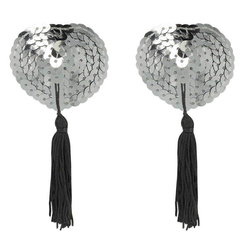 COQUETTE CHIC DESIRE – MORGENMANTEL SILBER