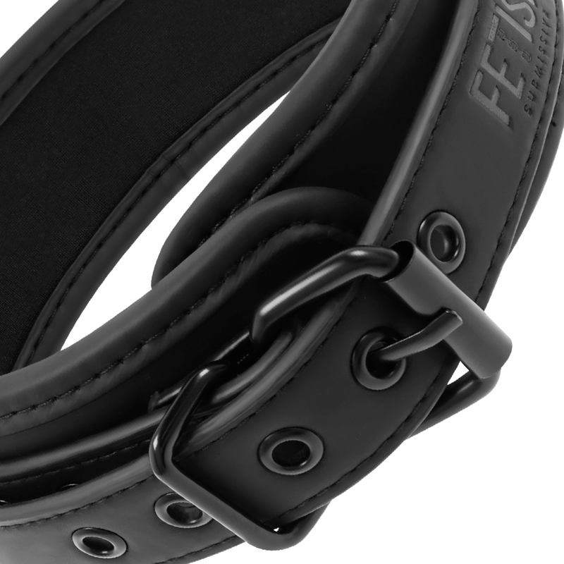 FETISCH SUBMISSIV – KETTE HALSBAND MIT NEOPRENFUTTER