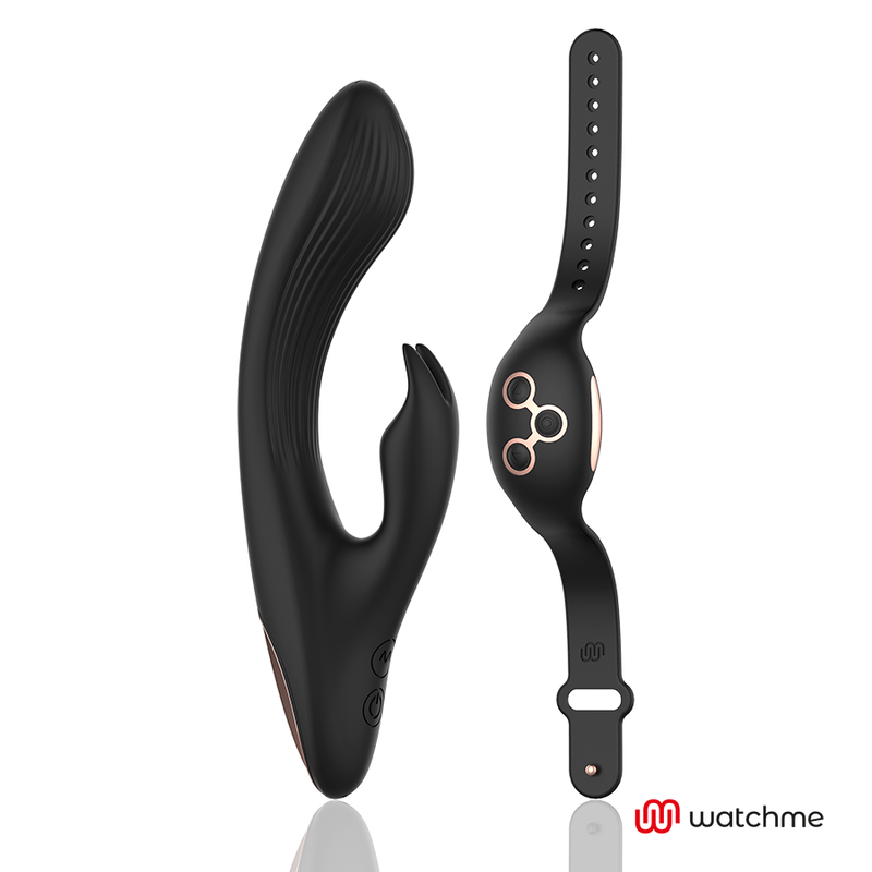 ANNE'S DESIRE - KANINCHEN FERNBEDIENUNGSTECHNOLOGIE WATCHME SCHWARZ/GOLD