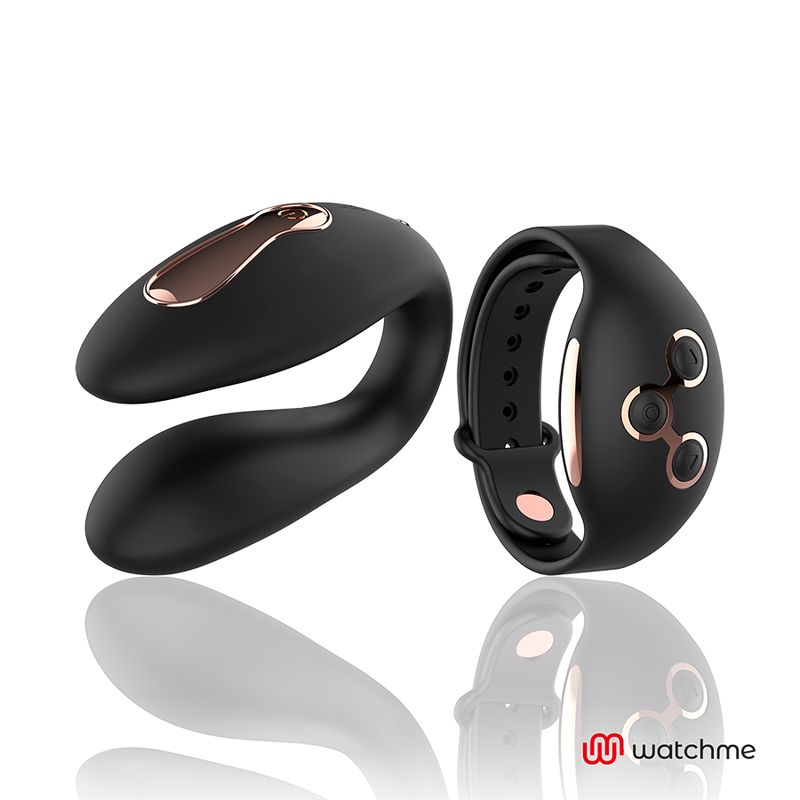 ANNE'S DESIRE - DUAL PLEASURE TECHNOLOGIE A WATCHME SCHWARZ/GOLD