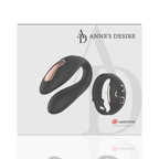 ANNE'S DESIRE - DUAL PLEASURE TECHNOLOGIE A WATCHME SCHWARZ/GOLD