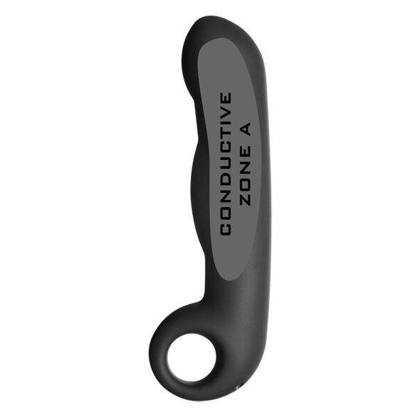 ELECTRASTIM - SILIKON-OVID-ANALPLUG SCHWARZ