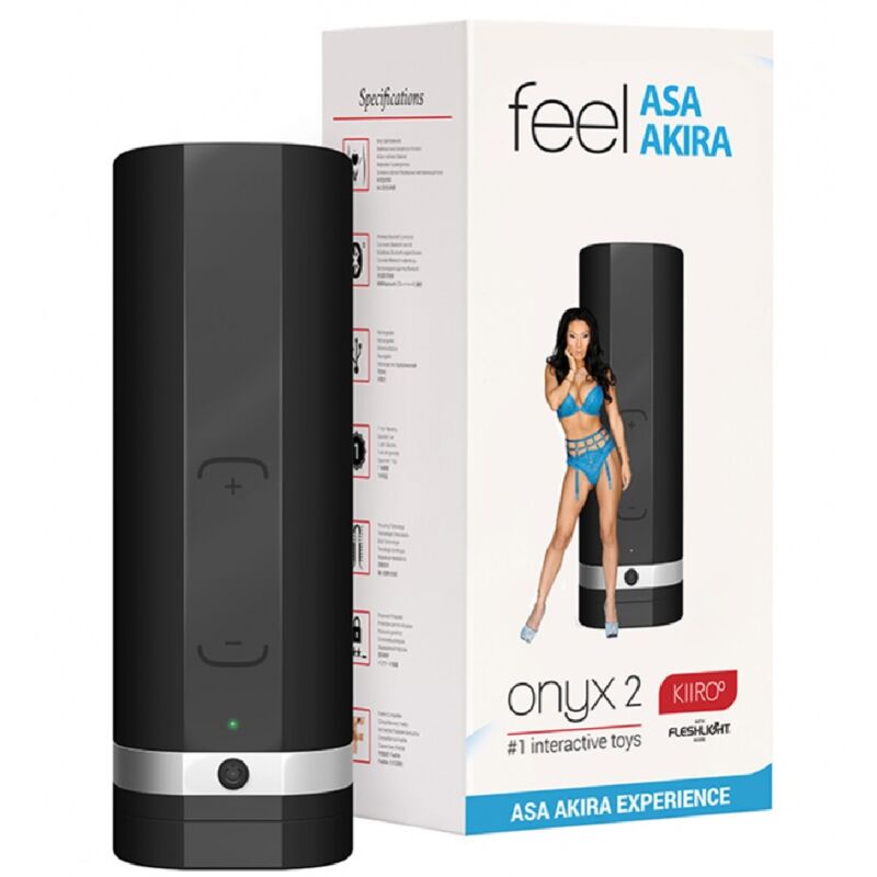 KIIROO - ONYX+ ASA AKIRA EXPERIENCE TELE-DILDO MASTURBATOR