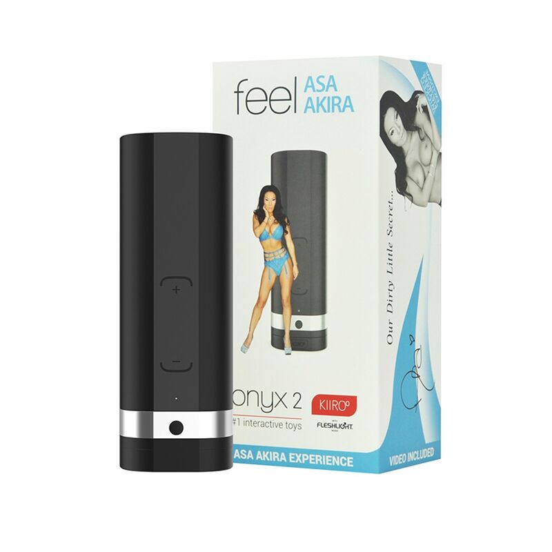 KIIROO - ONYX+ ASA AKIRA EXPERIENCE TELE-DILDO MASTURBATOR