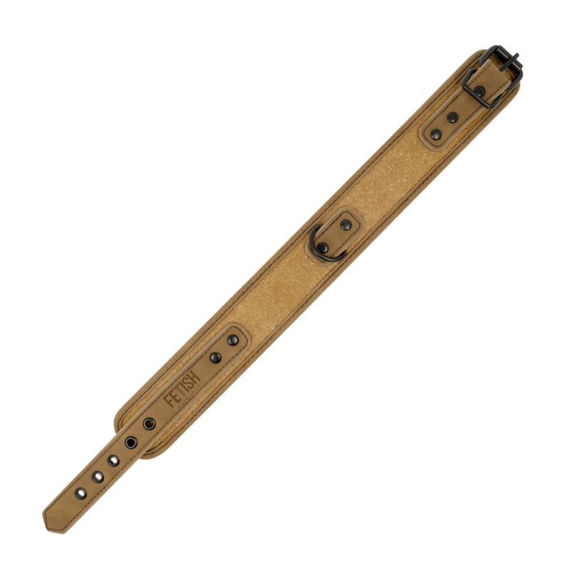 FETISH SUBMISSIVE ORIGEN - HALSBAND DOPPELT NEOPREN MIT KETTE