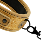 FETISH SUBMISSIVE ORIGEN - HALSBAND DOPPELT NEOPREN MIT KETTE