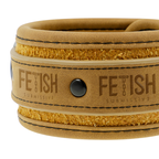 FETISH SUBMISSIVE ORIGEN - FESSELN AUS VEGANEM LEDER MIT NEOPRENFUTTER